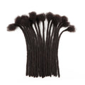 120 Strands Natural black Dreadlock Extension Loc