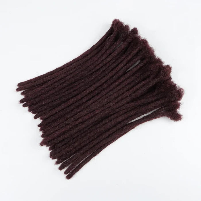 99J Color Vast Crochet Hair Dreadlocks Locs Braiding Hair Extensions100% Human Hair Dreadlock 20 Locs