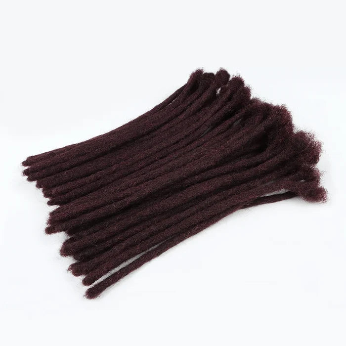 99J Color Vast Crochet Hair Dreadlocks Locs Braiding Hair Extensions100% Human Hair Dreadlock 20 Locs