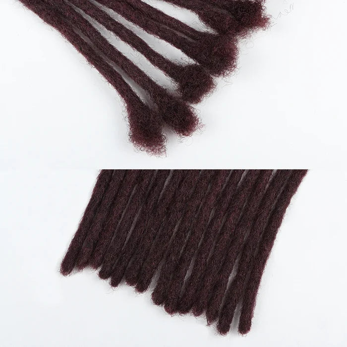 99J Color Vast Crochet Hair Dreadlocks Locs Braiding Hair Extensions100% Human Hair Dreadlock 20 Locs