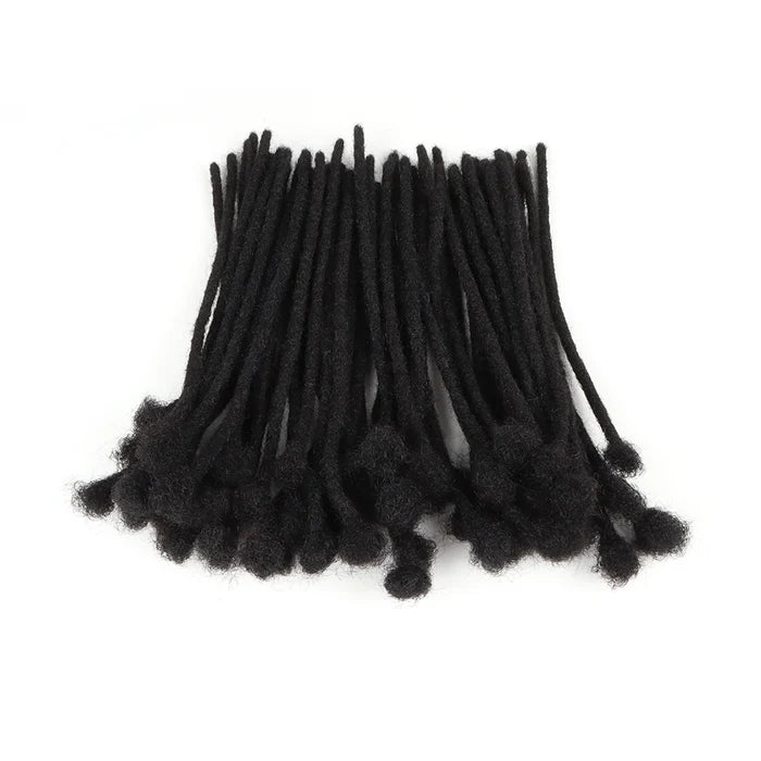 AHVast  100% Handmade Human Hair Locs Dreadlocks Extentions Afro Kinky Curly Hair Wholesale