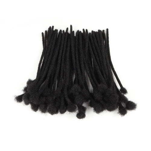 AHVast  100% Handmade Human Hair Locs Dreadlocks Extentions Afro Kinky Curly Hair Wholesale