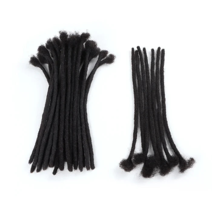 AHVast  100% Handmade Human Hair Locs Dreadlocks Extentions Afro Kinky Curly Hair Wholesale