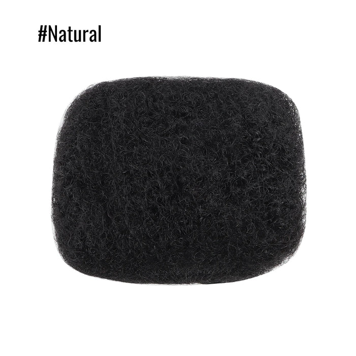 AHVAST Wholesale Tight Afro Kinky Hair Bulk 100% Human Hiar For Crochet DreadLocks Of Black  8 inch Repair Locs