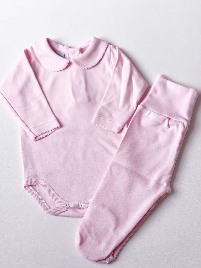 Babidu Pink peter pan vest