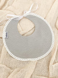 Badidu Grey Personalised Quilted Bib