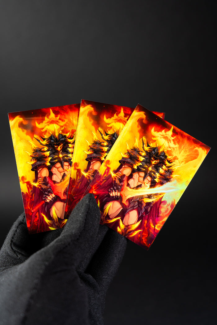 Blaster Holo Card Sleeves (70PCS) - sleevechief