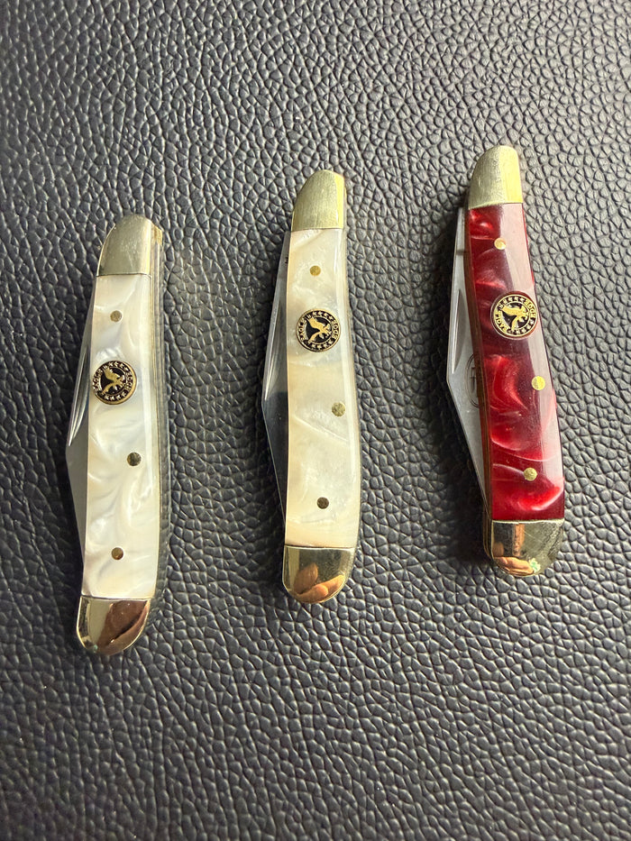 Bob Chesbro CRIMSON PEARL Color Changing Knives