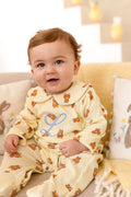 Boys Lemon Roux Bear Babygrow