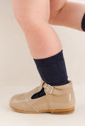Boys Navy Ribbed Condor Socks