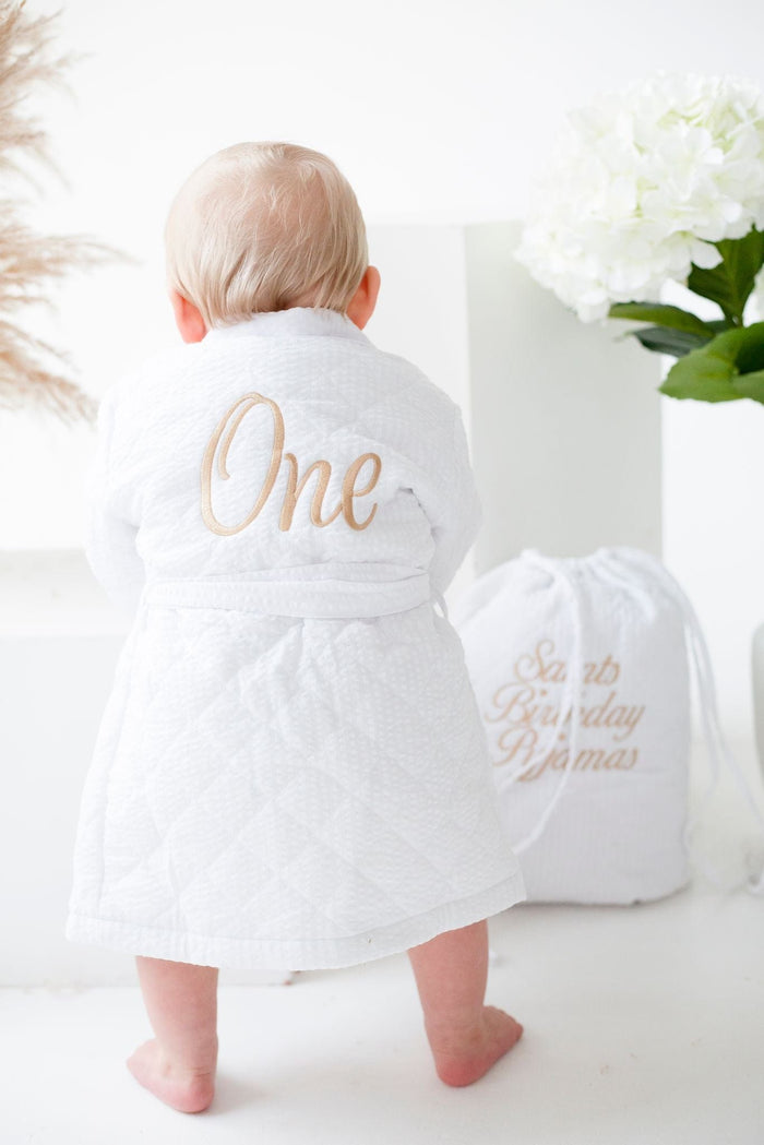 Boys Personalised Sweet Dreams Dressing Gown