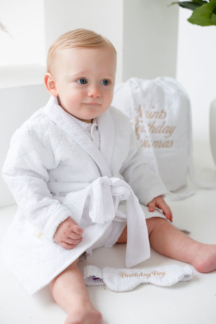 Boys Personalised Sweet Dreams Dressing Gown