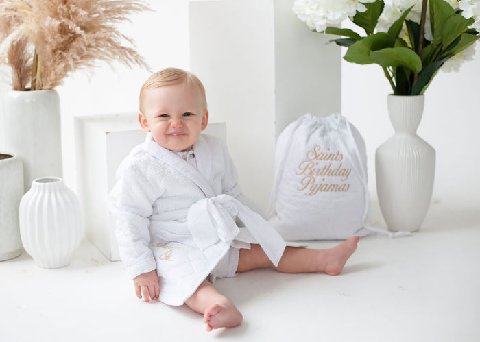 Boys Personalised Sweet Dreams Dressing Gown