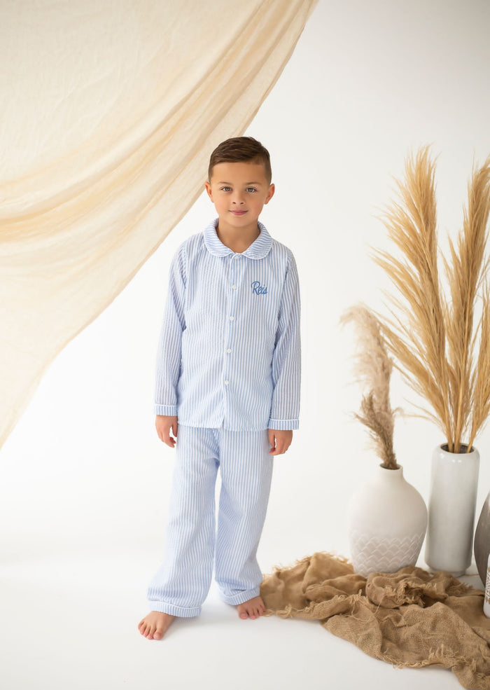 Boys Personalised Sweet Dreams Pyjamas - Long Sleeve and Leg