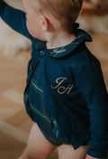 Boys Royal Navy Personalised Cardigan