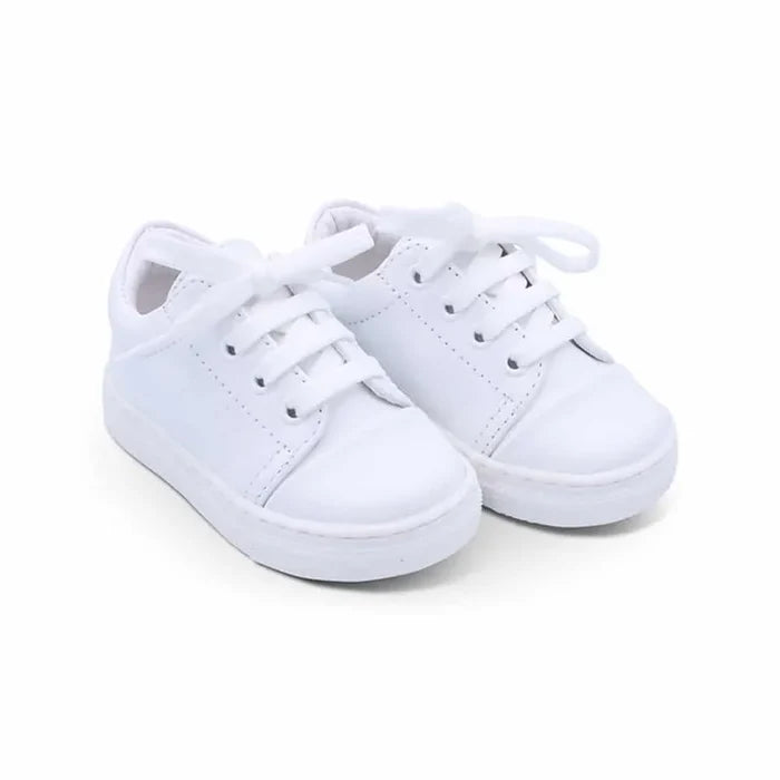 Boys White Santiago Trainer