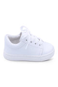 Boys White Santiago Trainer