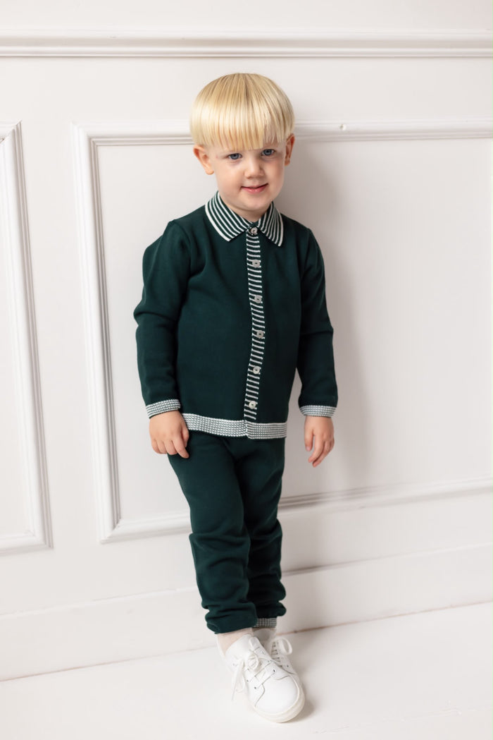 Boys White Santiago Trainer
