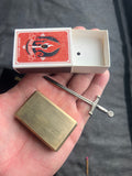 Brass Sword Matchbox Penetration