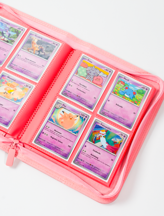 Cherry Blossom - 4-Pocket Trading Card Binder - sleevechief