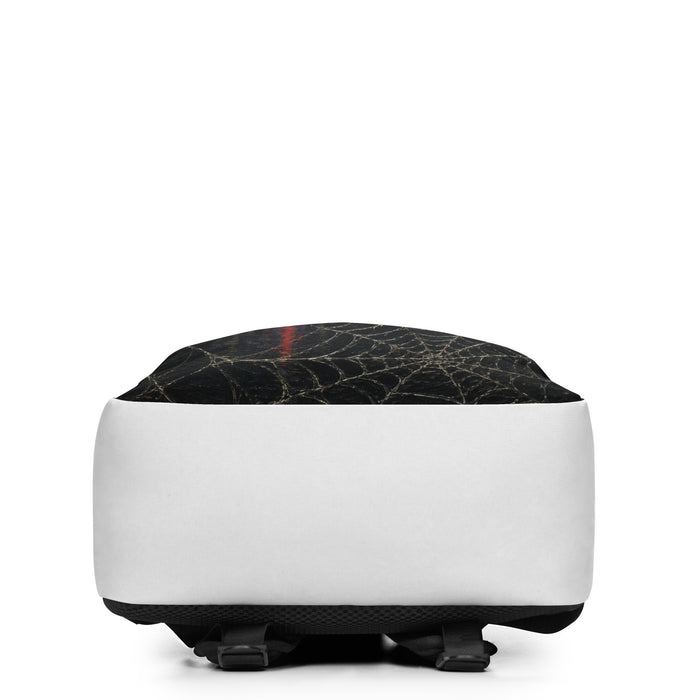City of Webs backpack — NYC edition graphic travel bag view 3