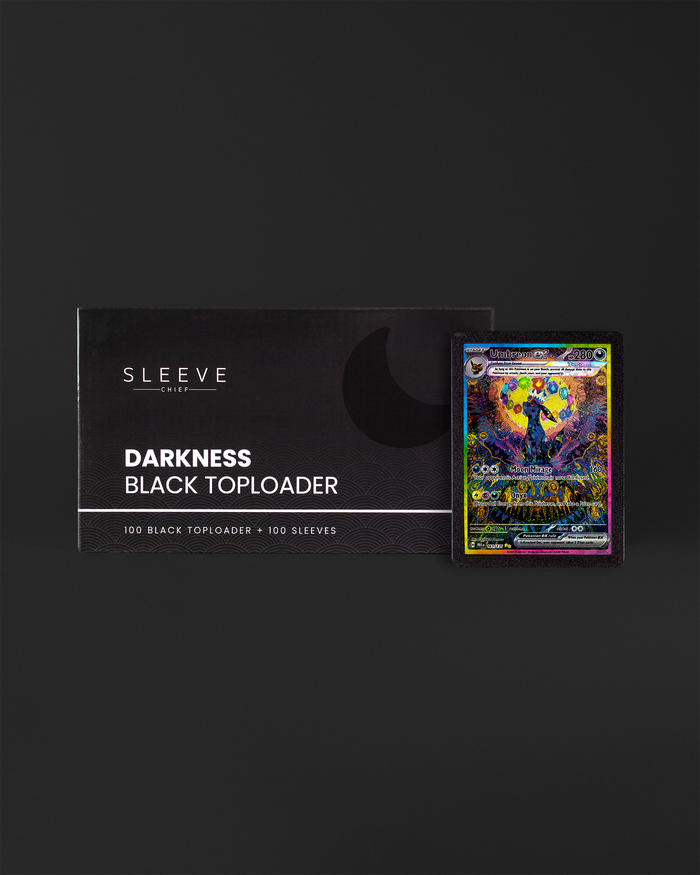 Color Toploader - Darkness Black (100) - sleevechief