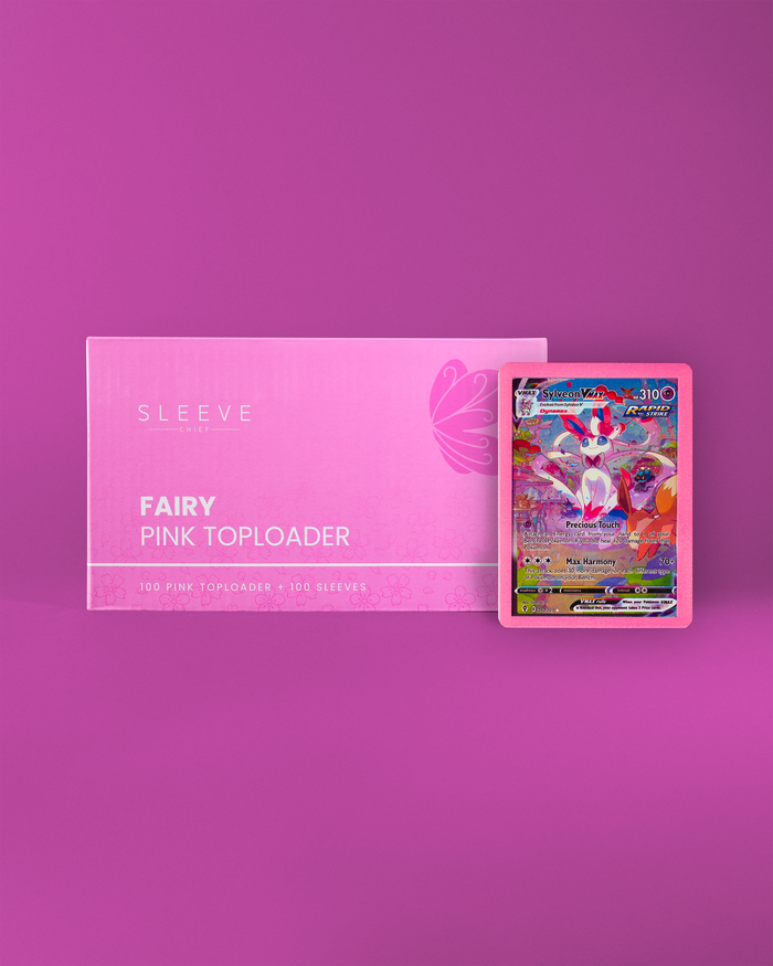 Color Toploader - Fairy Pink (100) - sleevechief