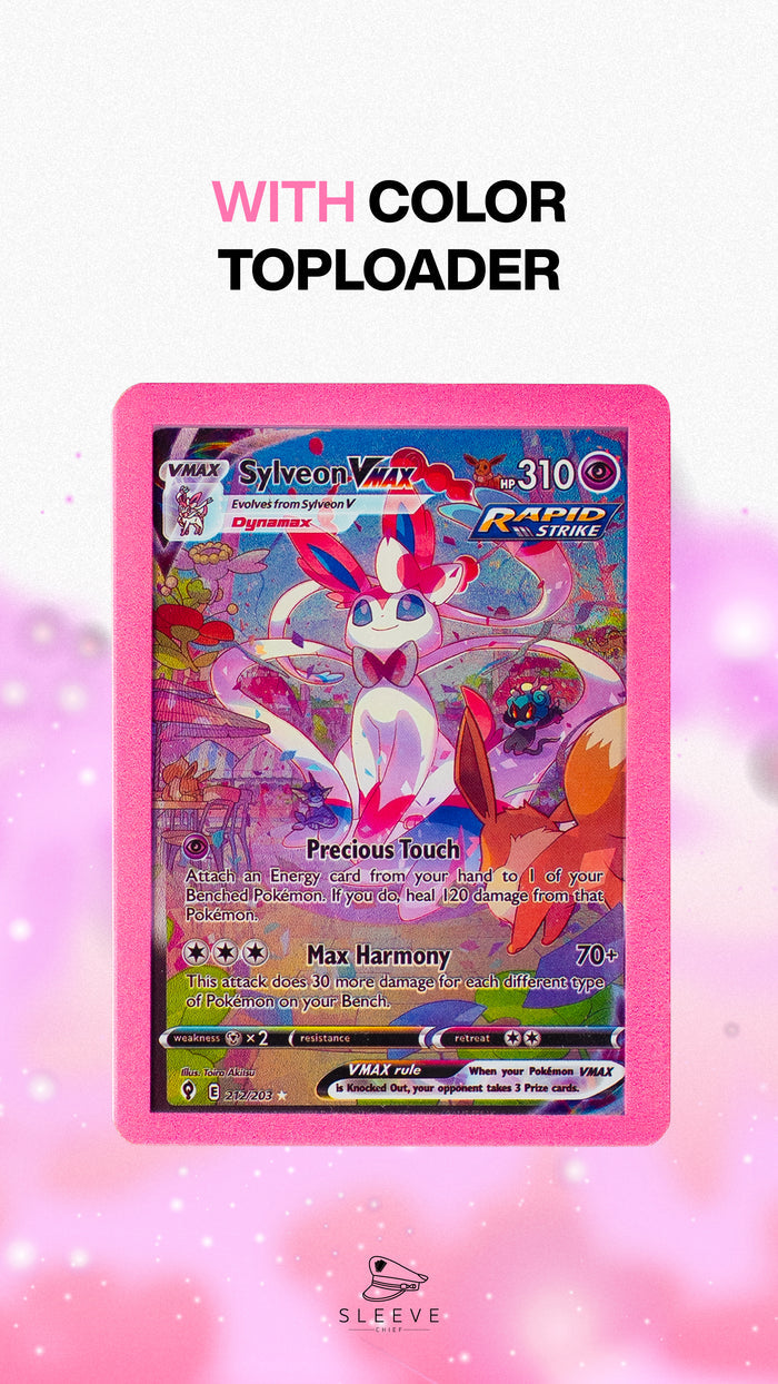 Color Toploader - Fairy Pink (100) - sleevechief