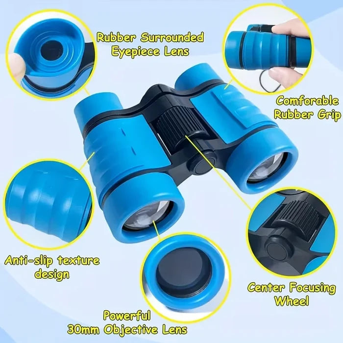 Compact Nature Exploration Binoculars for Kids