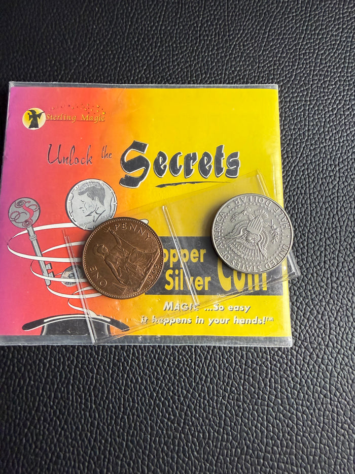 Copper Silver Coin STERLING