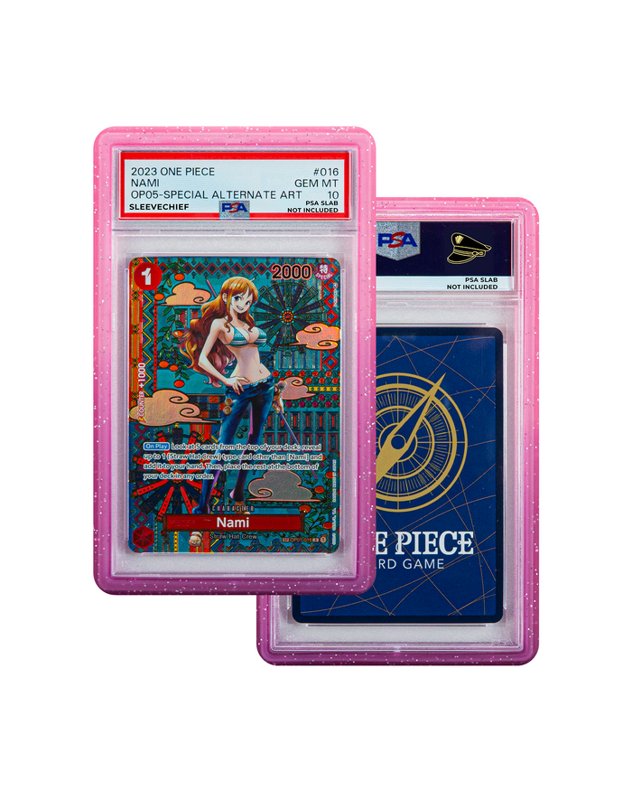 Cosmic Pink - Graded Card Bumper - sleevechief