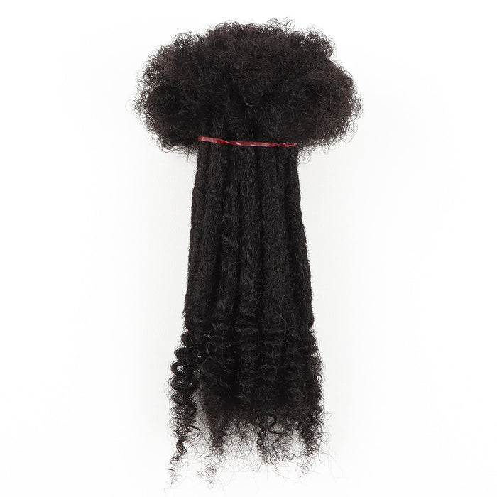 Curly Ends Locs |Human Hair Dreads Extensions