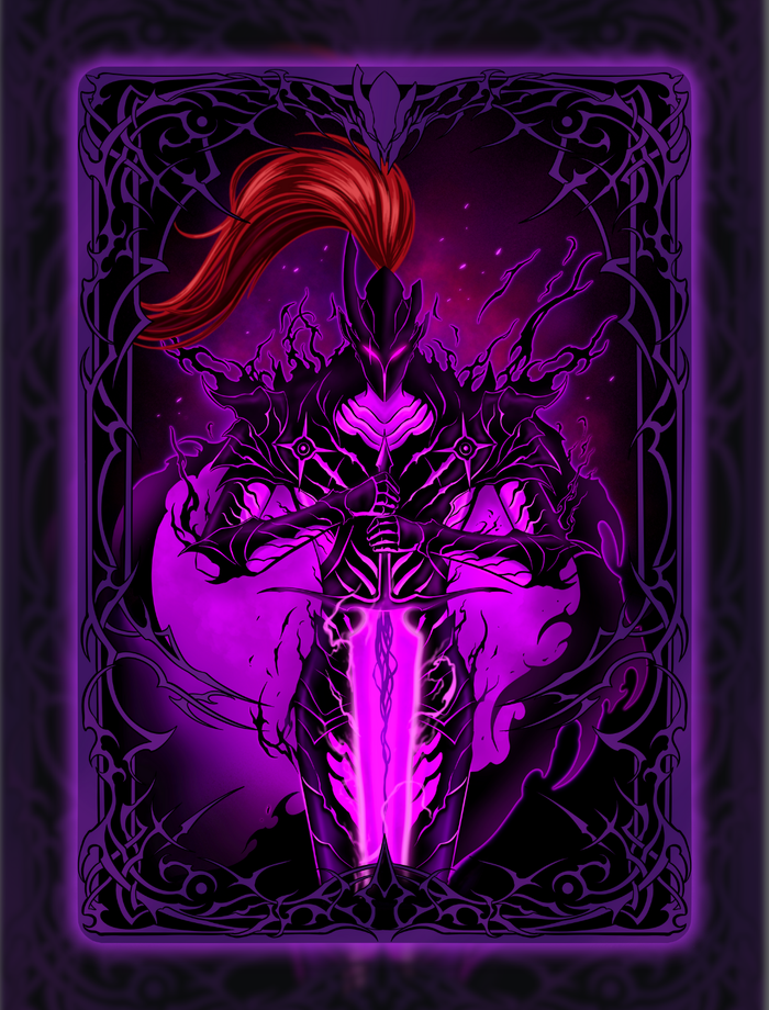 Darkness Hunter - Metal Field Center - sleevechief