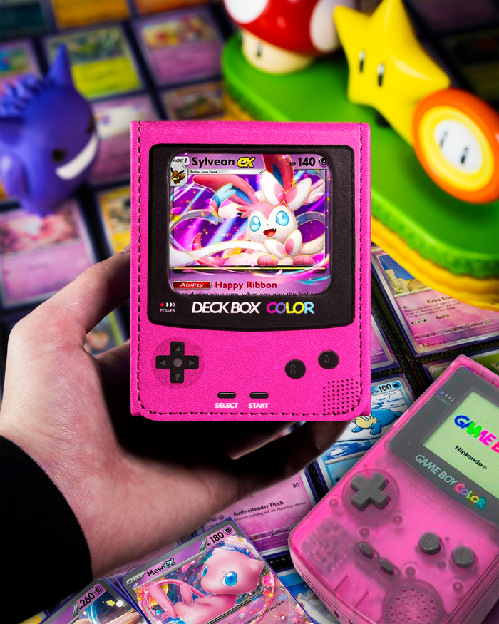 Deckbox Color! - Pink - sleevechief