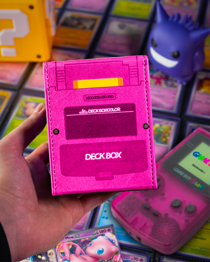Deckbox Color! - Pink - sleevechief