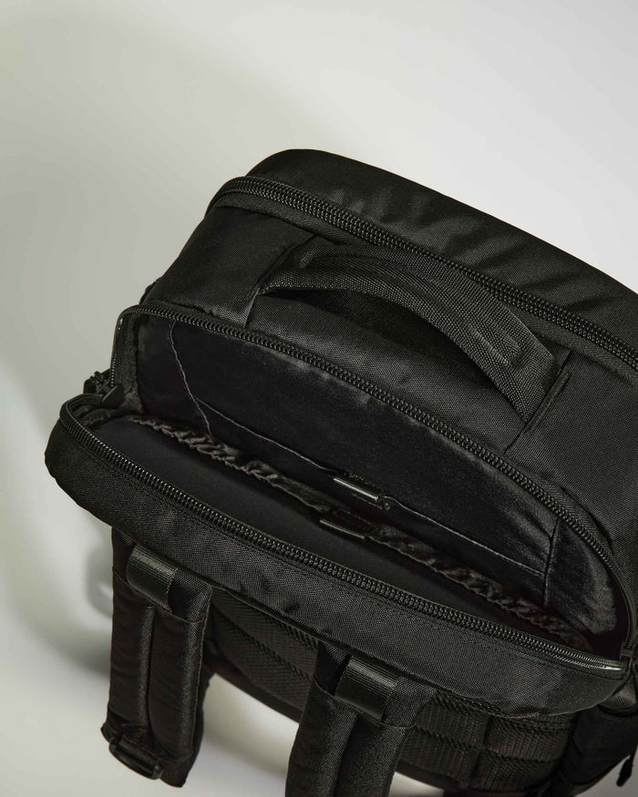 a black bag with a strap