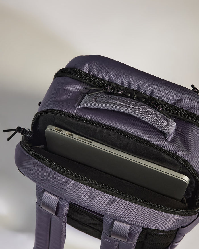 a laptop in a bag