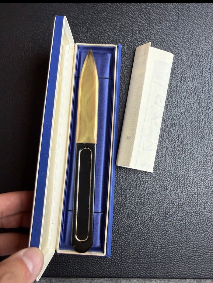 Dr. Jaks Brass Billet Knife
