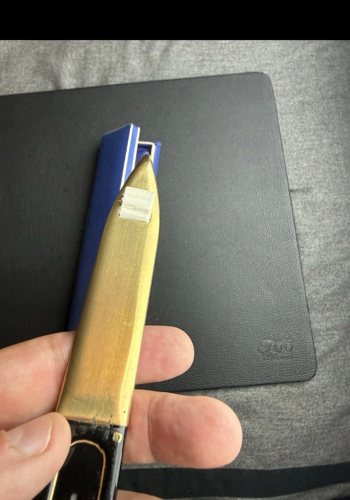 Dr. Jaks Brass Billet Knife