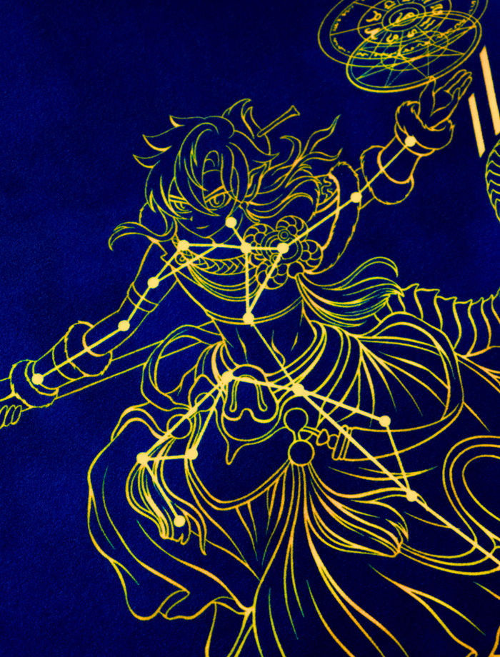 Dragons Constellation 2-Player Cloth Playmat - sleevechief