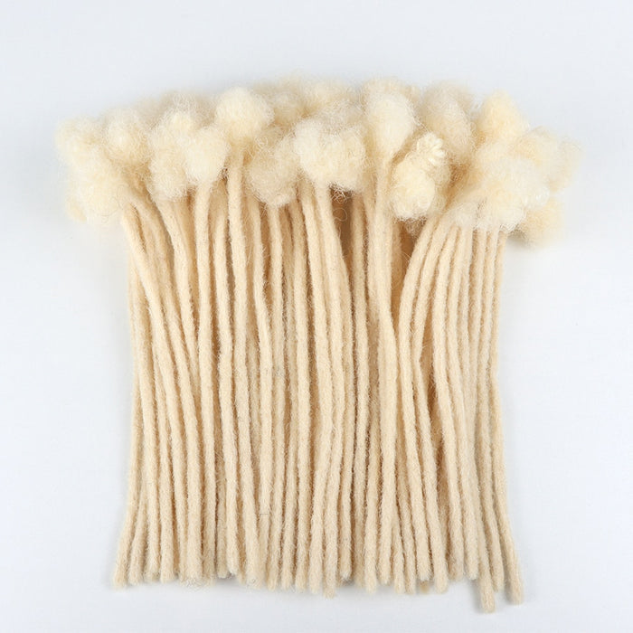 Dreads Extensions 100% Human Hair | Full Handmade 0.6cm Thickness 60 Strands