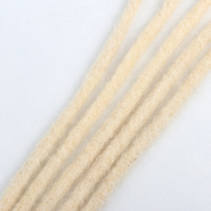 Dreads Extensions 100% Human Hair | Full Handmade 0.6cm Thickness 60 Strands