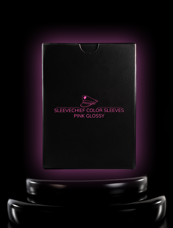 ELITE SERIES - Glossy Pink Color Sleeves (70PCS) - sleevechief