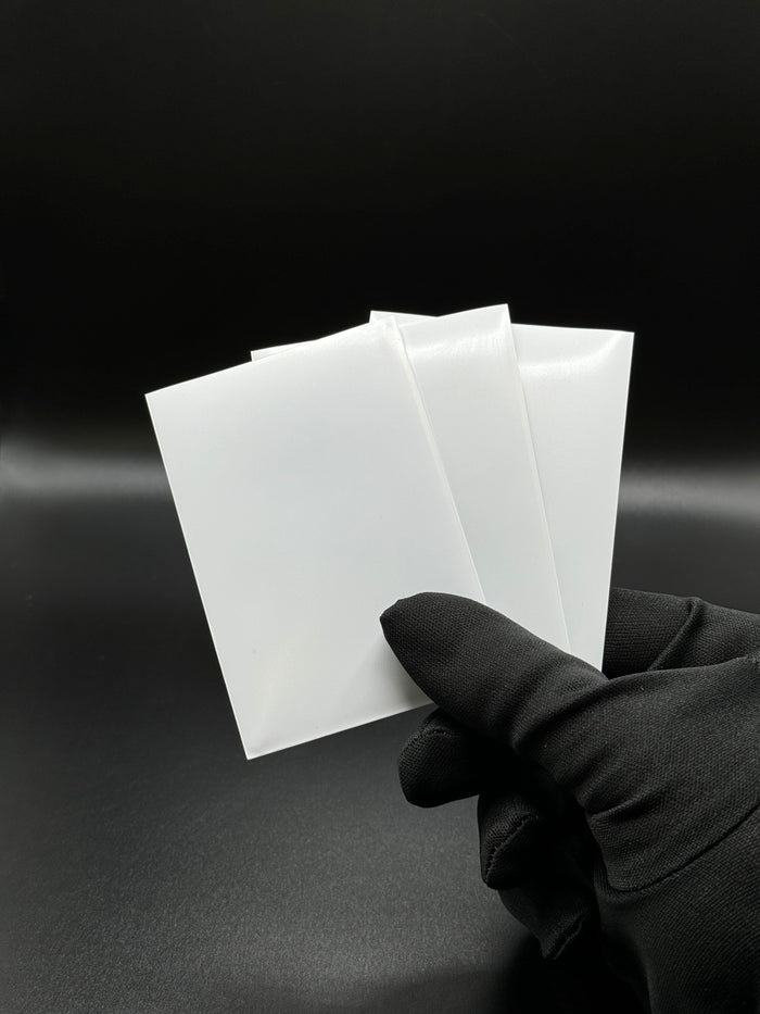 ELITE SERIES - Glossy White Color Sleeves (70PCS) - sleevechief