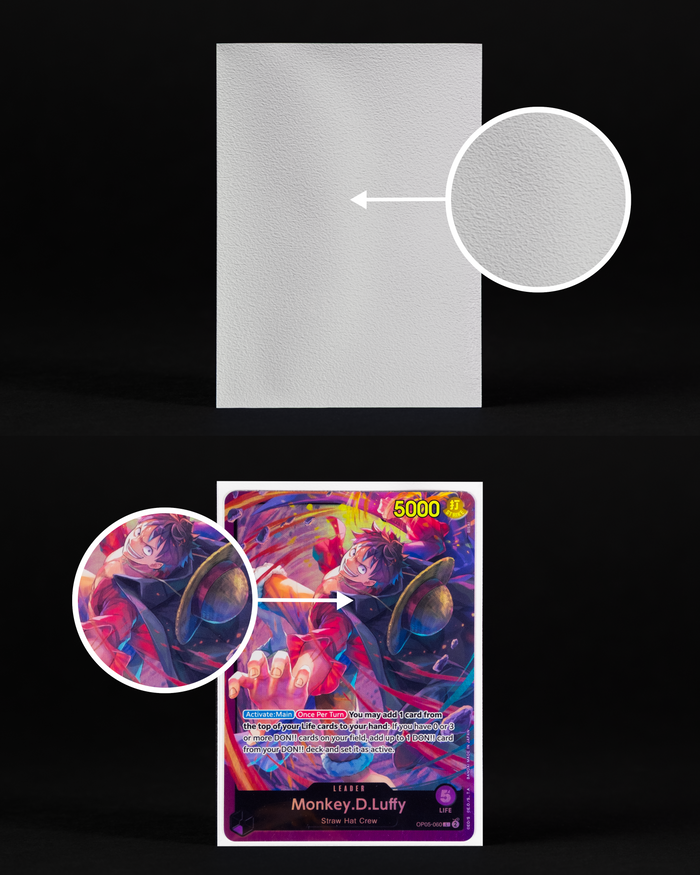 ELITE SERIES - Soft Matte Snow White Color Sleeves (100PCS) - sleevechief
