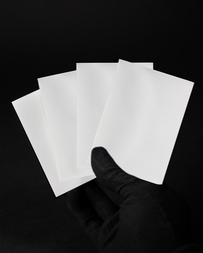 ELITE SERIES - Soft Matte Snow White Color Sleeves (100PCS) - sleevechief