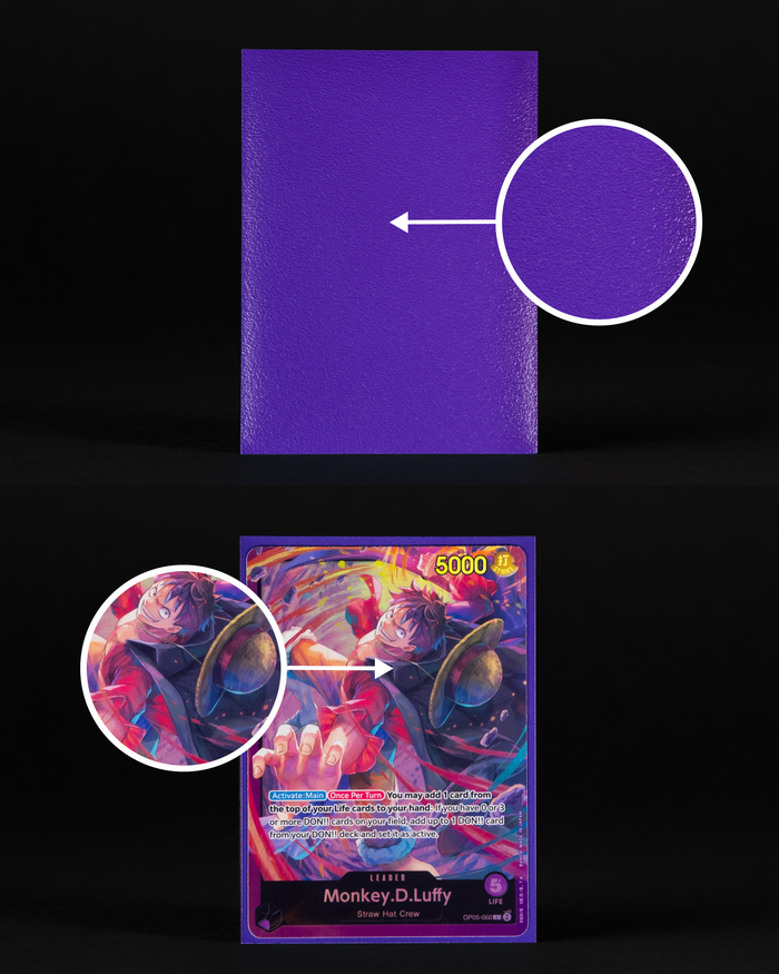 ELITE SERIES - Soft Matte Void Purple Color Sleeves (100PCS) - sleevechief