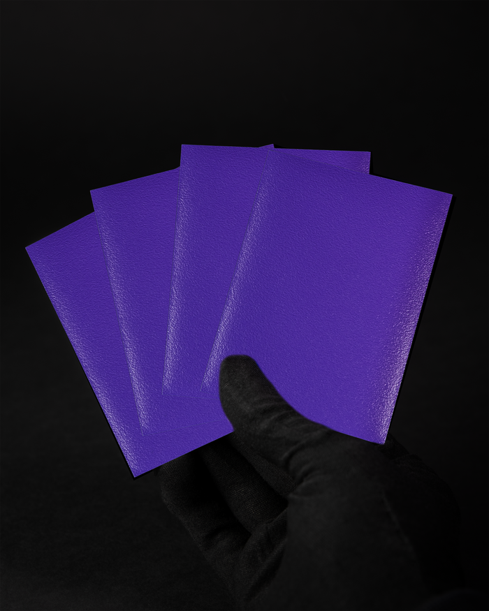 ELITE SERIES - Soft Matte Void Purple Color Sleeves (100PCS) - sleevechief