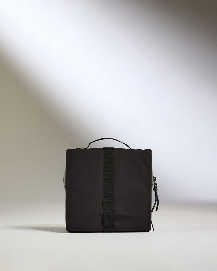 a black bag with a strap