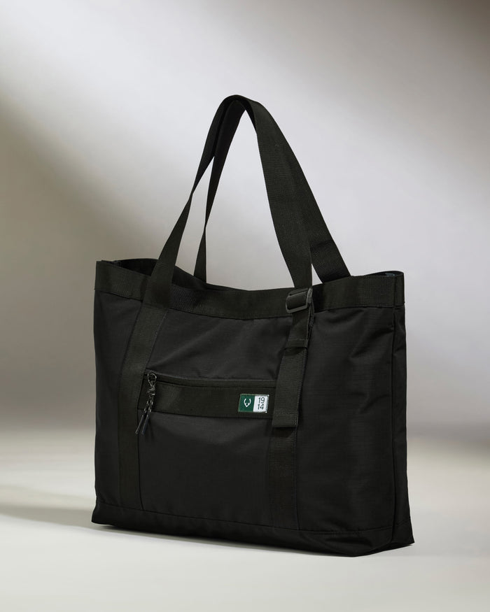 a black bag with a strap